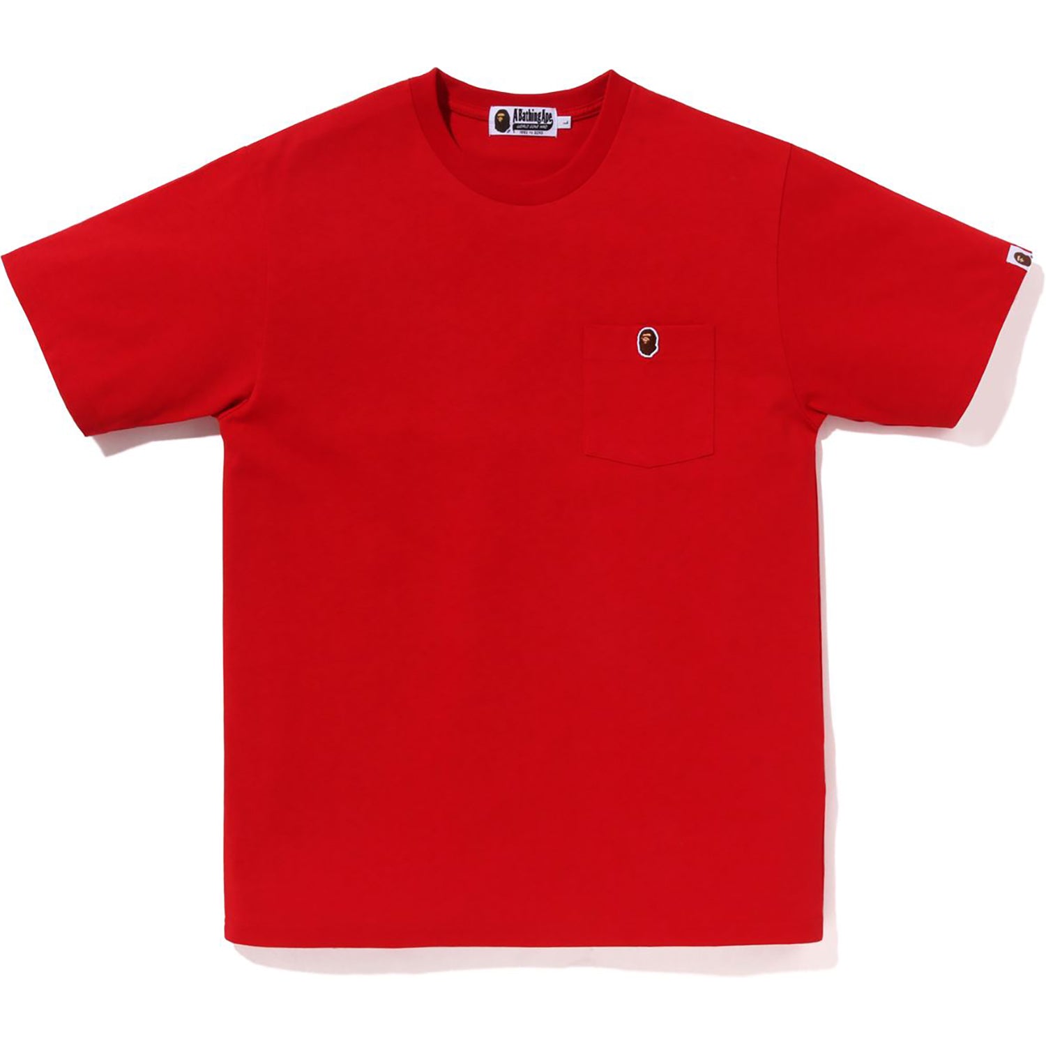 ONE POINT POCKET TEE BAPEC MENS
