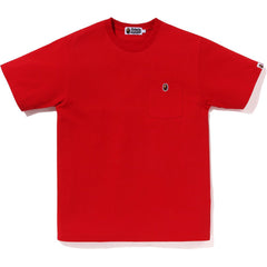 ONE POINT POCKET TEE BAPEC MENS