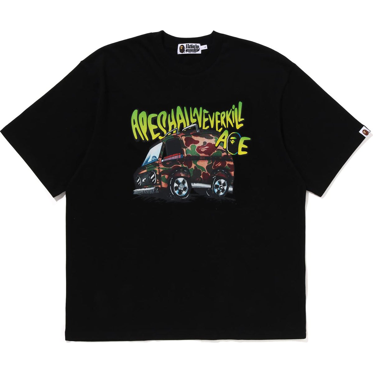BAPE MENS CAR GRAPHIC TEE