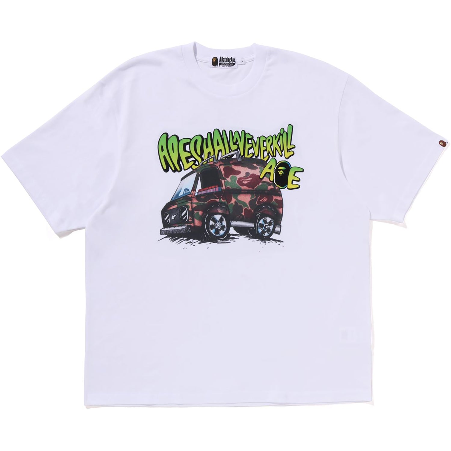 BAPE MENS CAR GRAPHIC TEE
