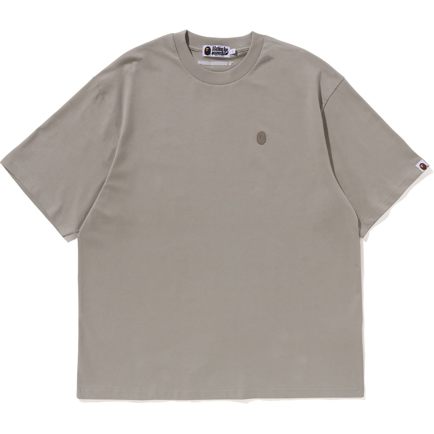 TONAL APE HEAD ONE POINT TEE MENS