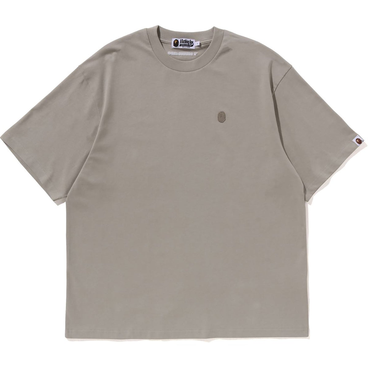 TONAL APE HEAD ONE POINT TEE MENS
