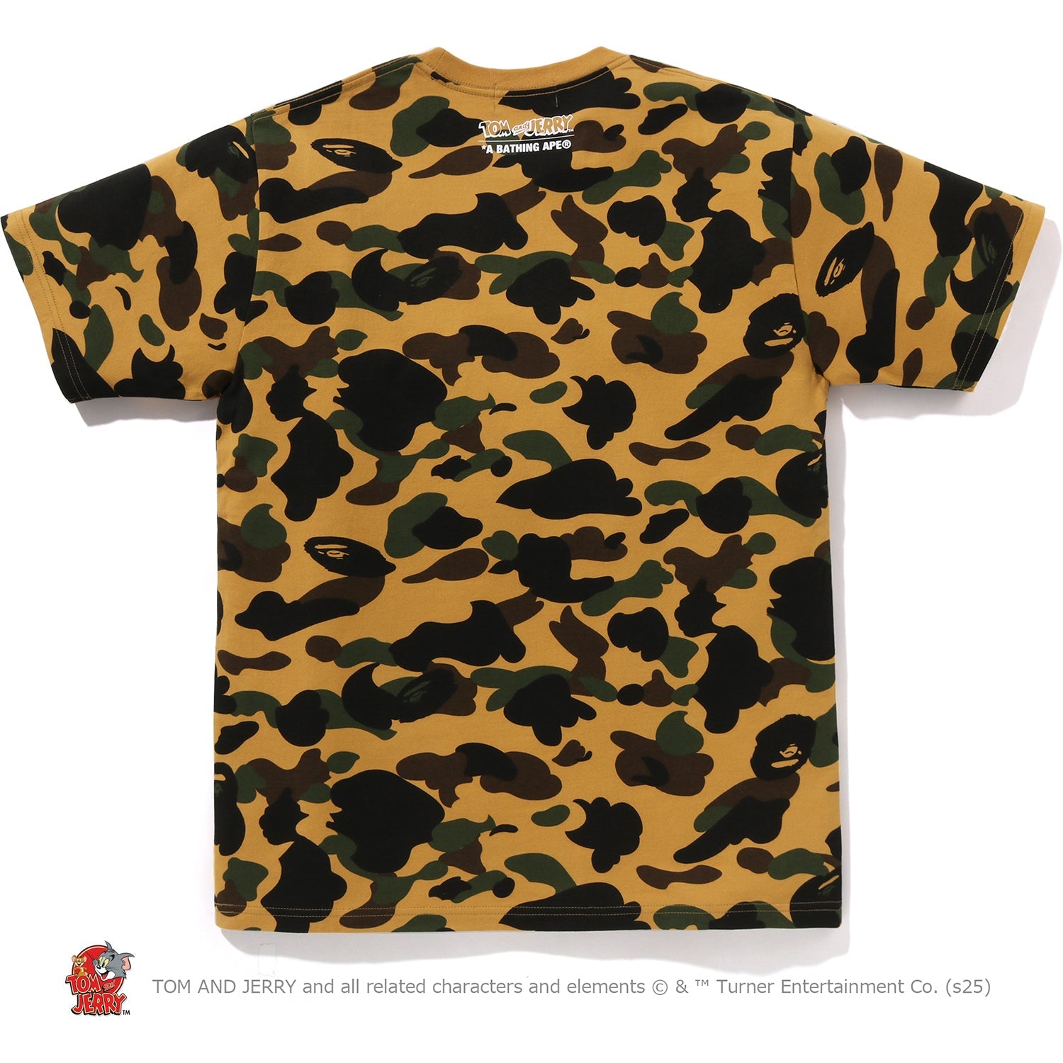 BAPE X TOM AND JERRY 85TH - 1ST CAMO TEE MENS