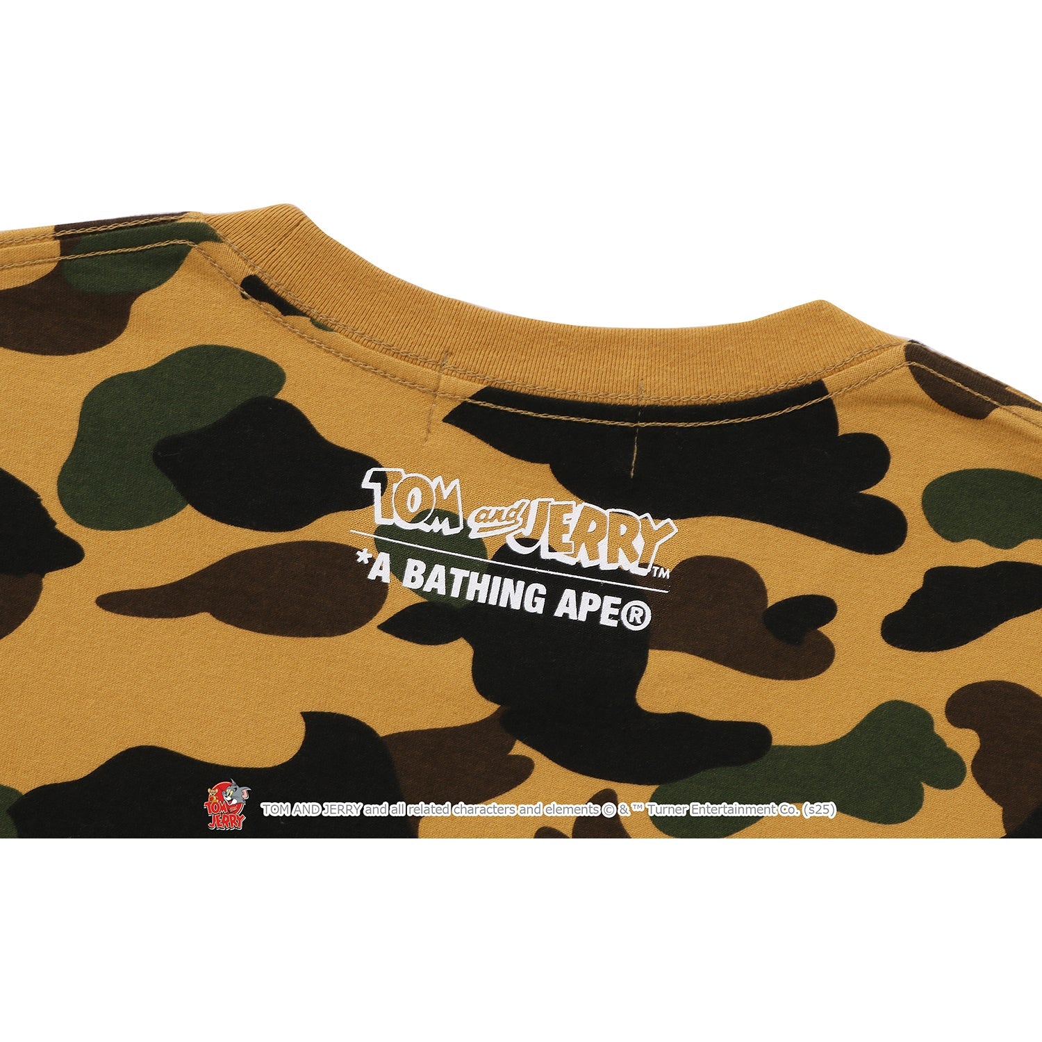 BAPE X TOM AND JERRY 85TH - 1ST CAMO TEE MENS
