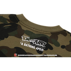 BAPE X TOM AND JERRY 85TH - 1ST CAMO TEE KIDS