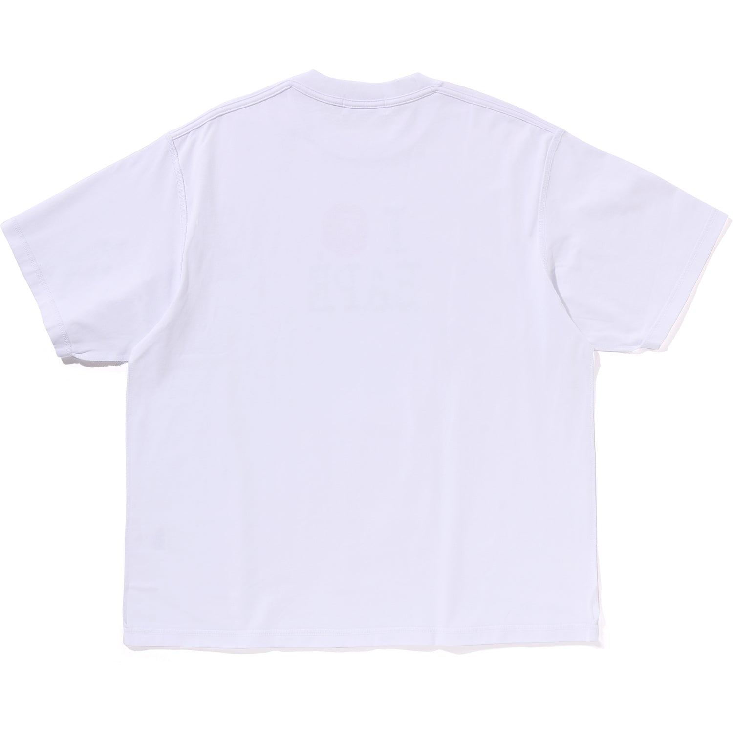 BAPE LOGO INSIDE OUT RELAXED FIT TEE MENS