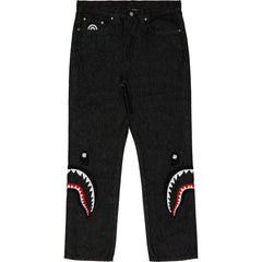 PEARL SIDE SHARK RELAXED FIT DENIM PANTS MENS