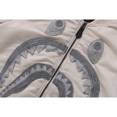 SHARK NYLON TWILL MA-1 LADIES