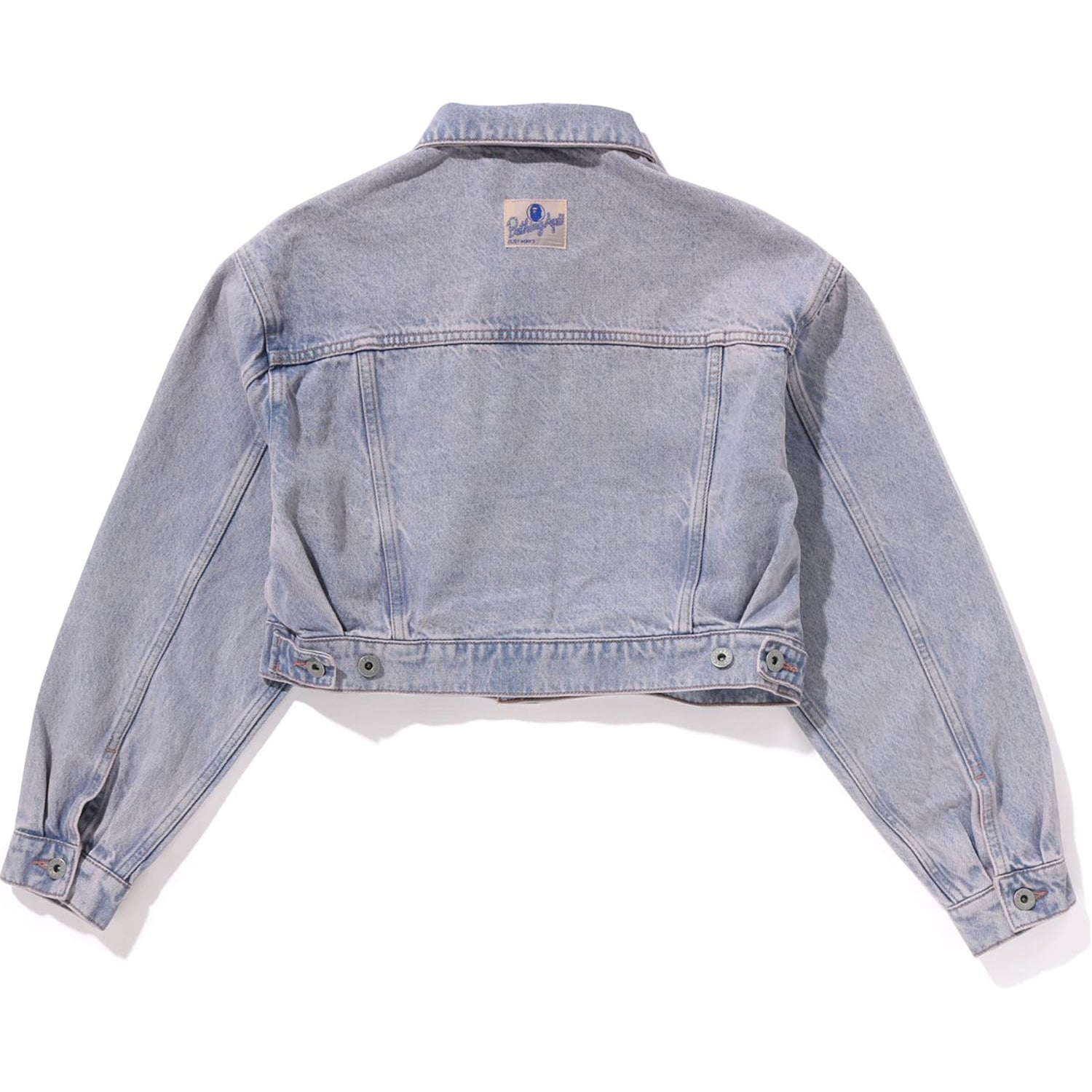 OVERDYE CROPPED DENIM JACKET LADIES
