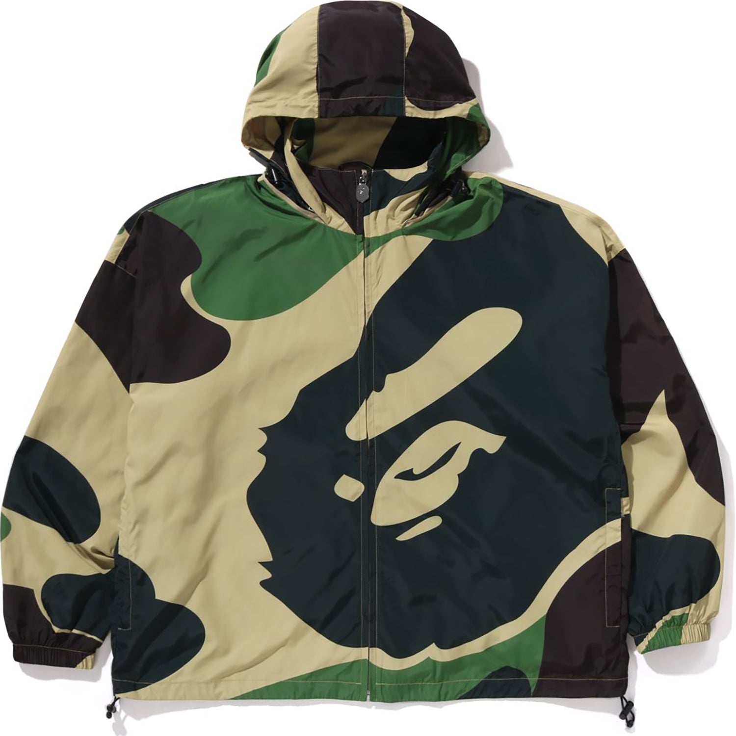 ABC CAMO HOODED JACKET MENS