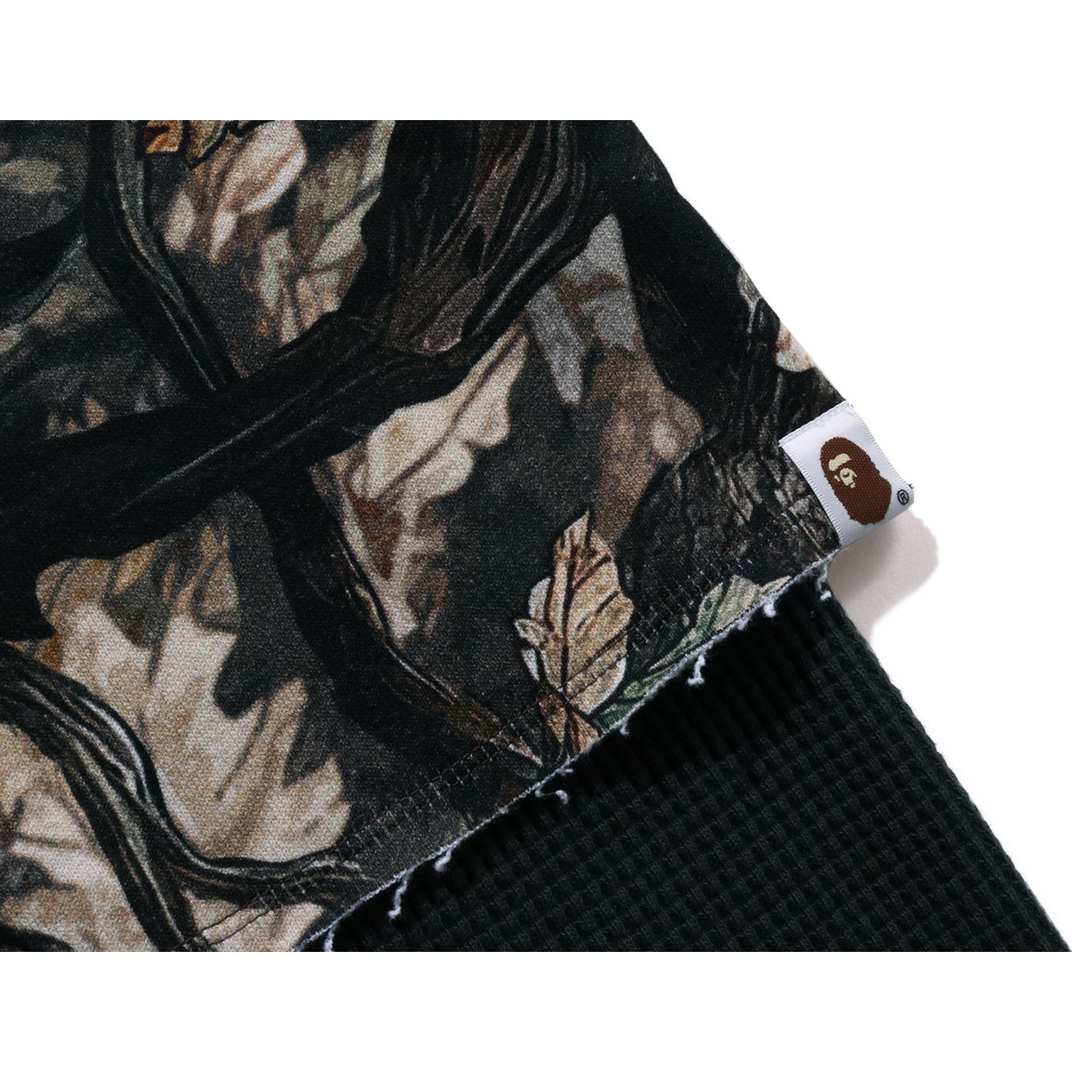 TREE EDGE CAMO LAYERED PULLOVER HOODIE MENS
