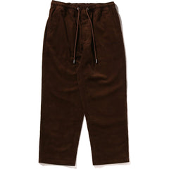 BATHING APE CORDUROY RELAXED FIT PANTS MENS
