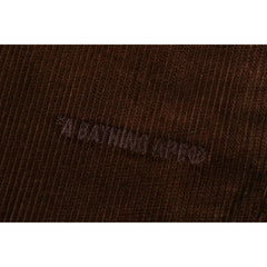BATHING APE CORDUROY RELAXED FIT PANTS MENS
