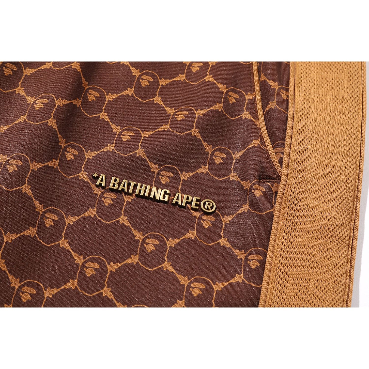 COLLEGE MONOGRAM RELAXED FIT PANTS MENS