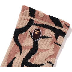 TRIAL CAMO APE HEAD ONE POINT SOCKS MENS