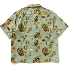 VACATION PATTERN OPEN COLLAR SS SHIRT MENS