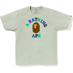 BAPE MENS COLORS COLLEGE TEE