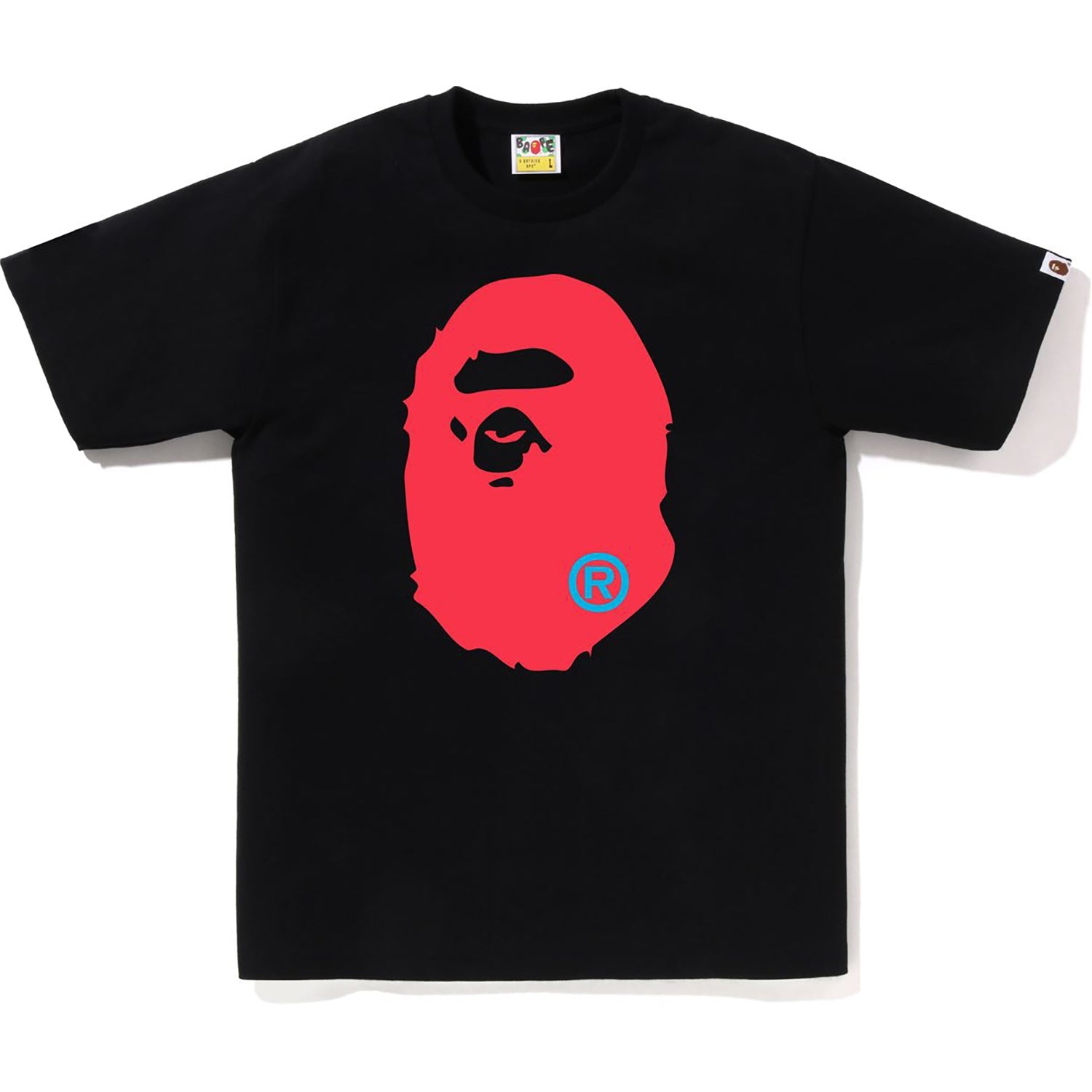 BAPE MENS COLORS BIG APE HEAD T-SHIRT