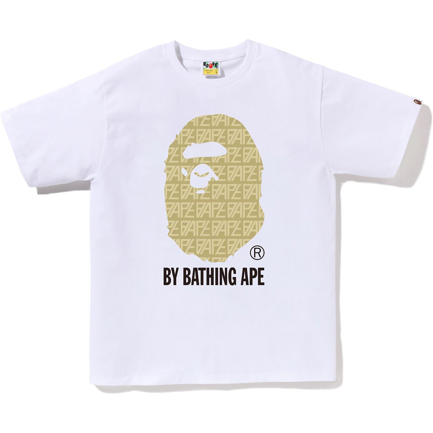 BAPE LOGO MONOGRAM BY BATHING APE TEE MENS