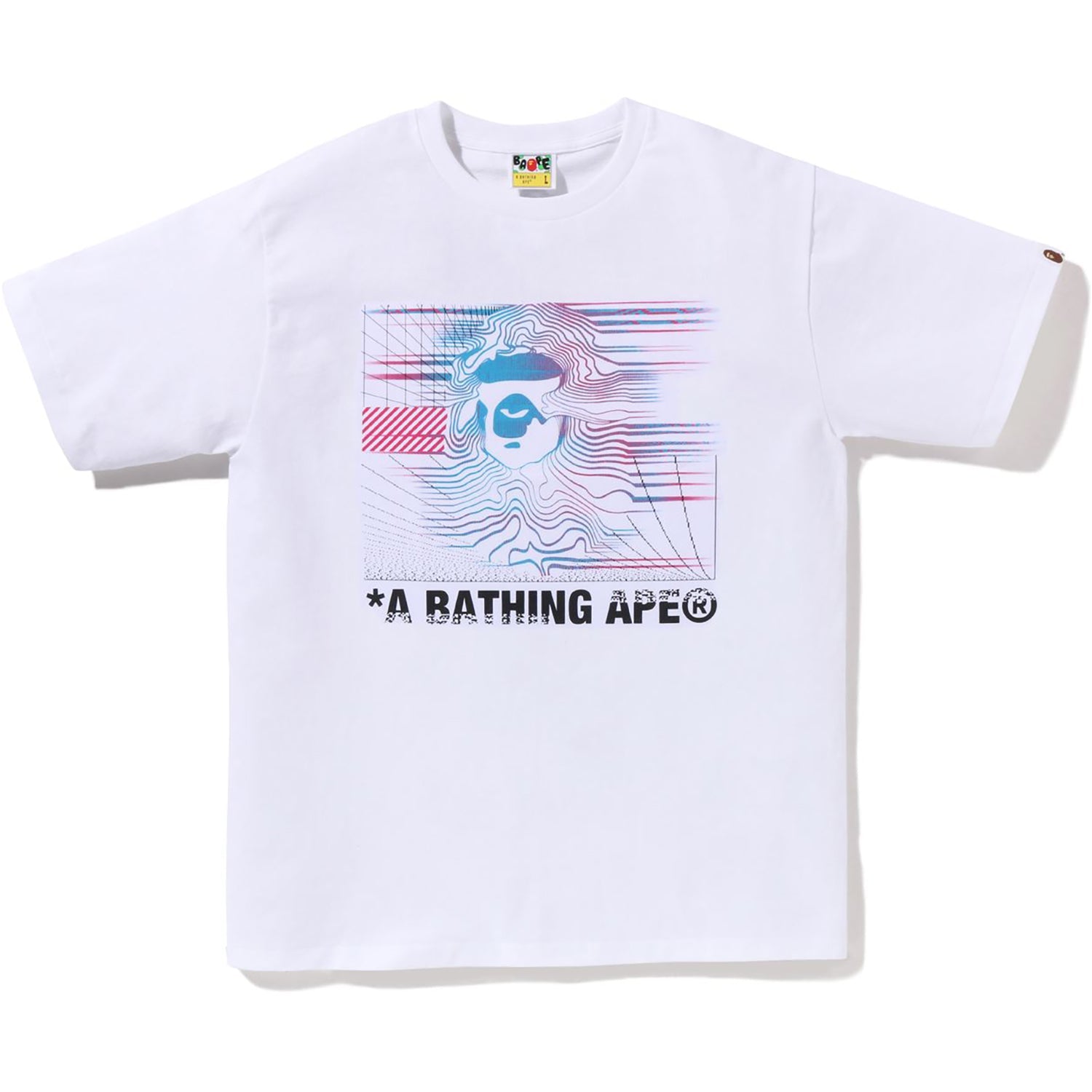 BAPE MENS AERO APE HEAD T-SHIRT
