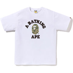 LAYERED LINE CAMO COLLEGE TEE MENS