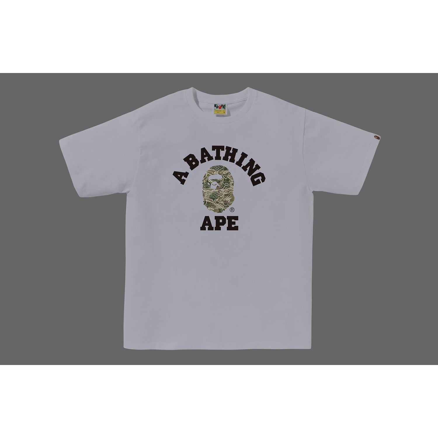 LAYERED LINE CAMO COLLEGE TEE MENS