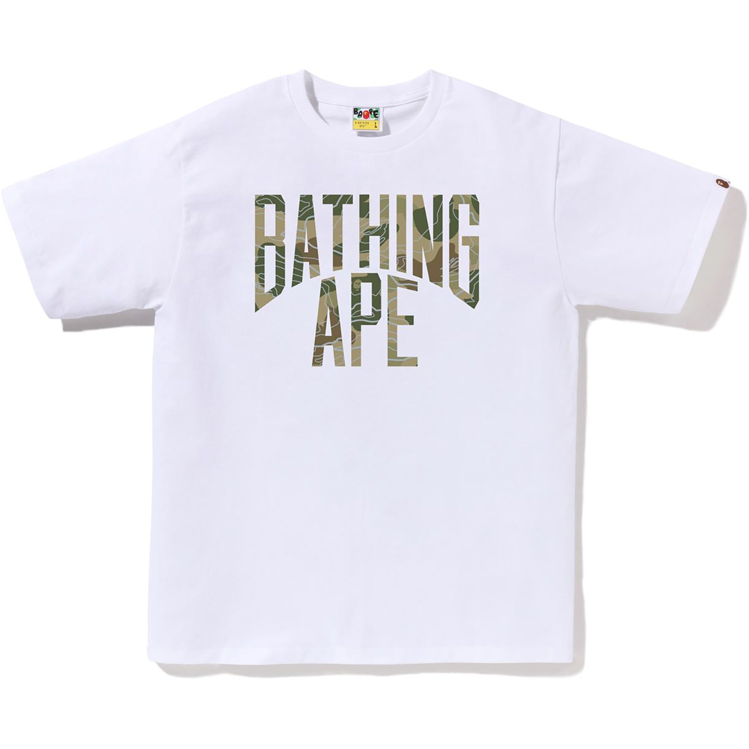 LAYERED LINE CAMO NYC LOGO TEE MENS