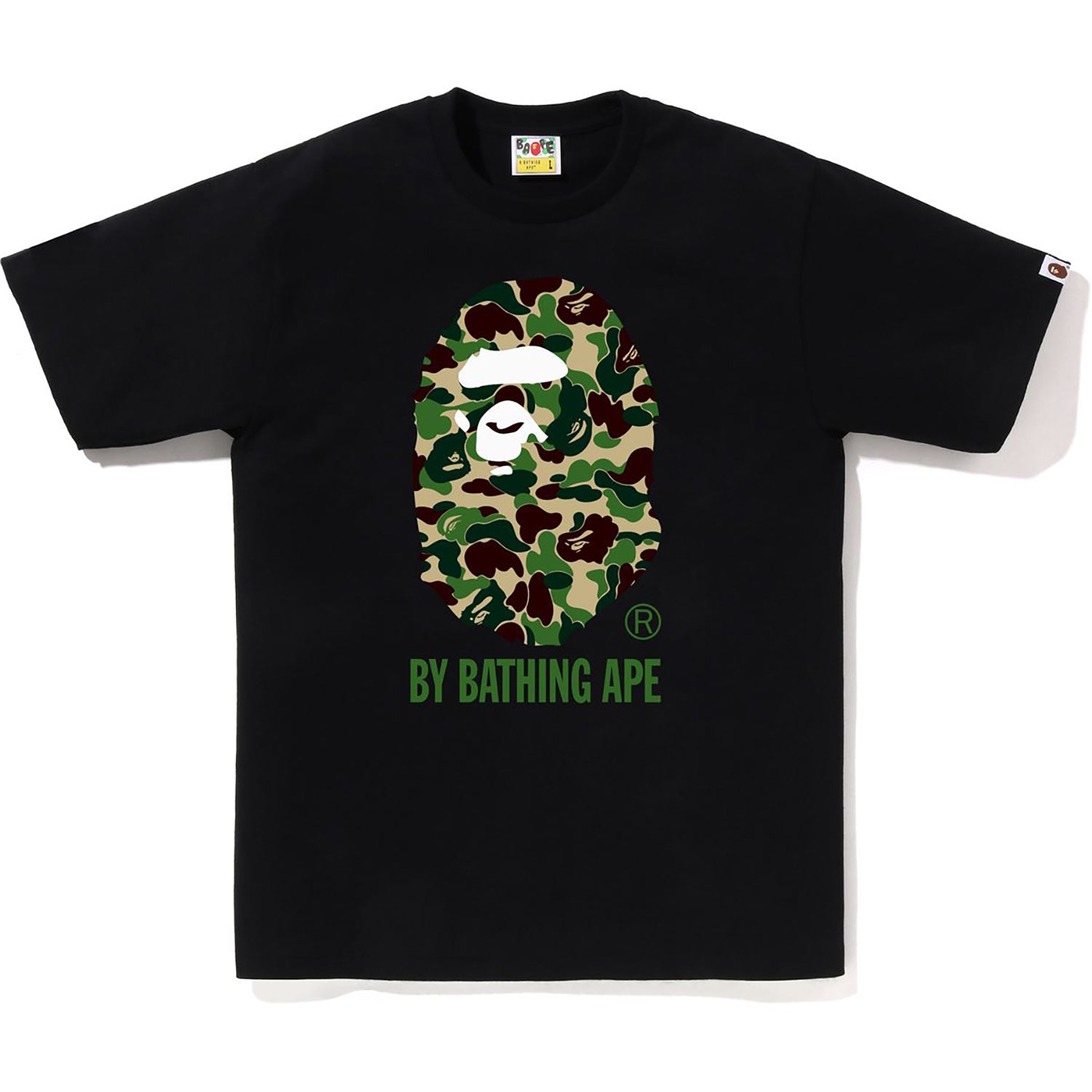 BAPE MENS ABC CAMO BY BATHING APE T-SHIRT