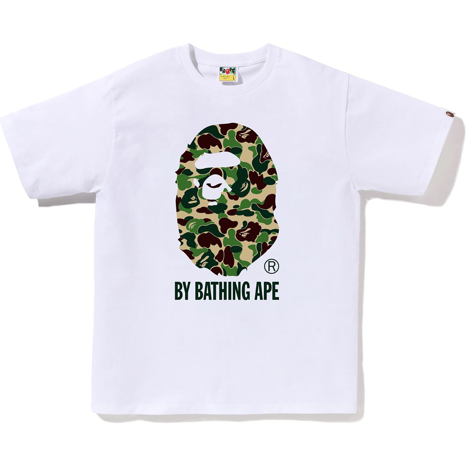 BAPE MENS ABC CAMO BY BATHING APE T-SHIRT