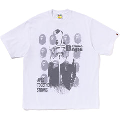 SPRAY PRINT MULTI LOGO RELAXED FIT TEE MENS