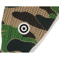 ABC CAMO CROCHET RELAXED FIT SHARK FULL ZIP HOODIE MENS