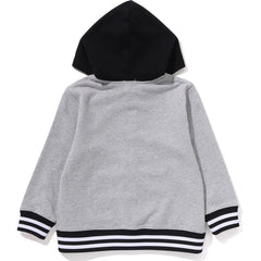 BATHING APE ZIP HOODIE KIDS