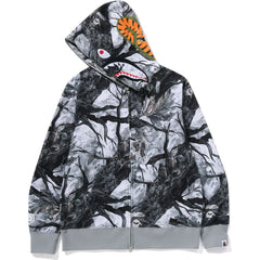 TREE EDGE CAMO SHARK FULL ZIP HOODIE MENS