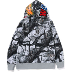 TREE EDGE CAMO SHARK FULL ZIP HOODIE MENS