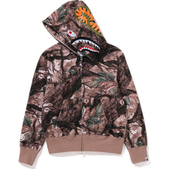 TREE EDGE CAMO SHARK FULL ZIP HOODIE LADIES