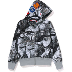 TREE EDGE CAMO SHARK FULL ZIP HOODIE LADIES