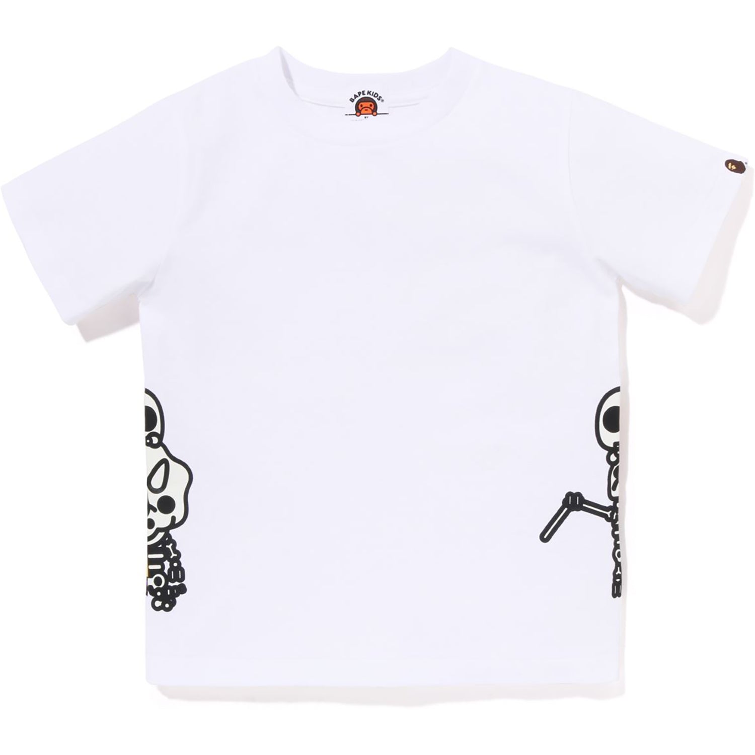 GLOW IN THE DARK BONE DINOSAUR TEE KIDS
