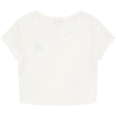 APEE V NECK CROP TOP LADIES