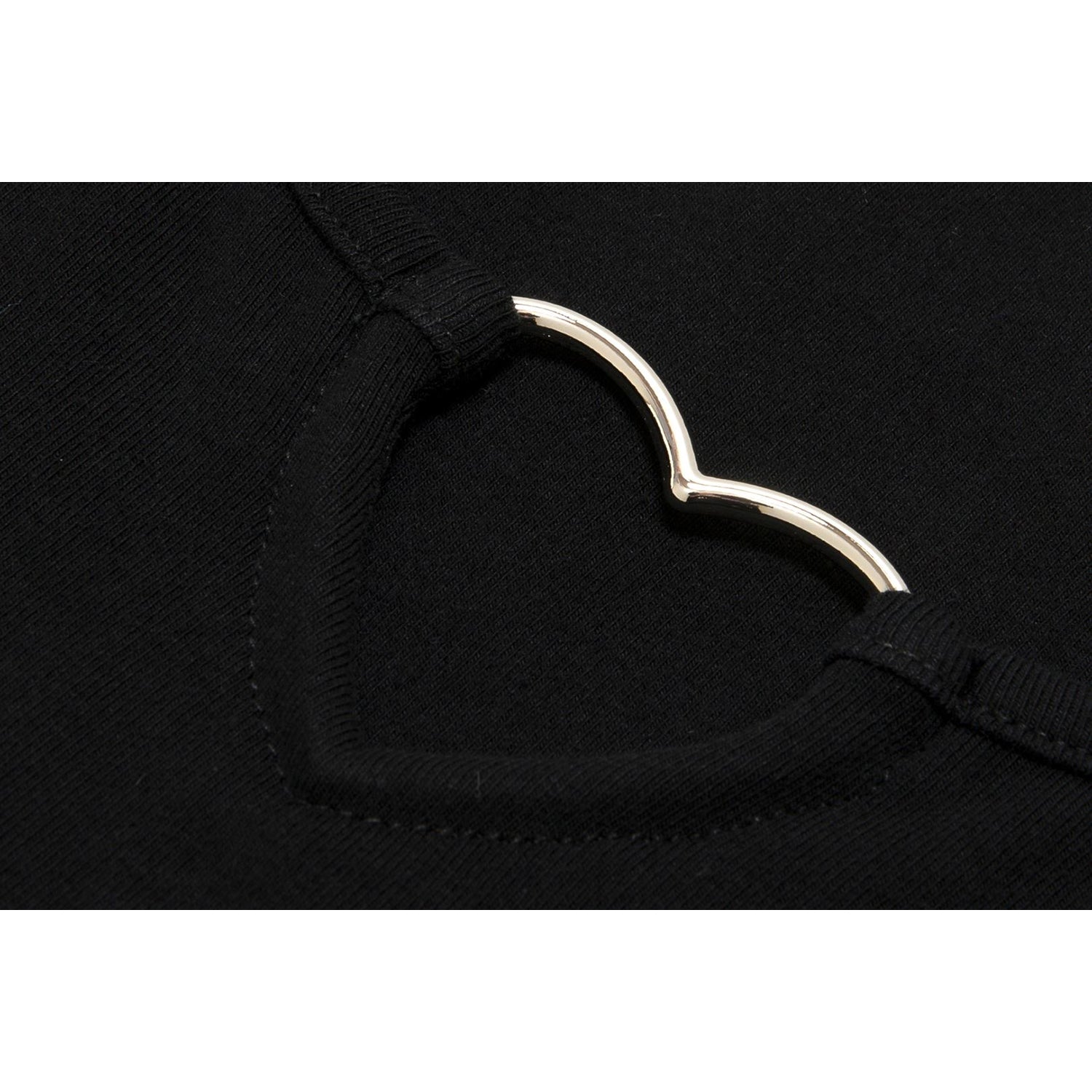 APEE HERT SHAPE METAL RING CROP TOP LADIES