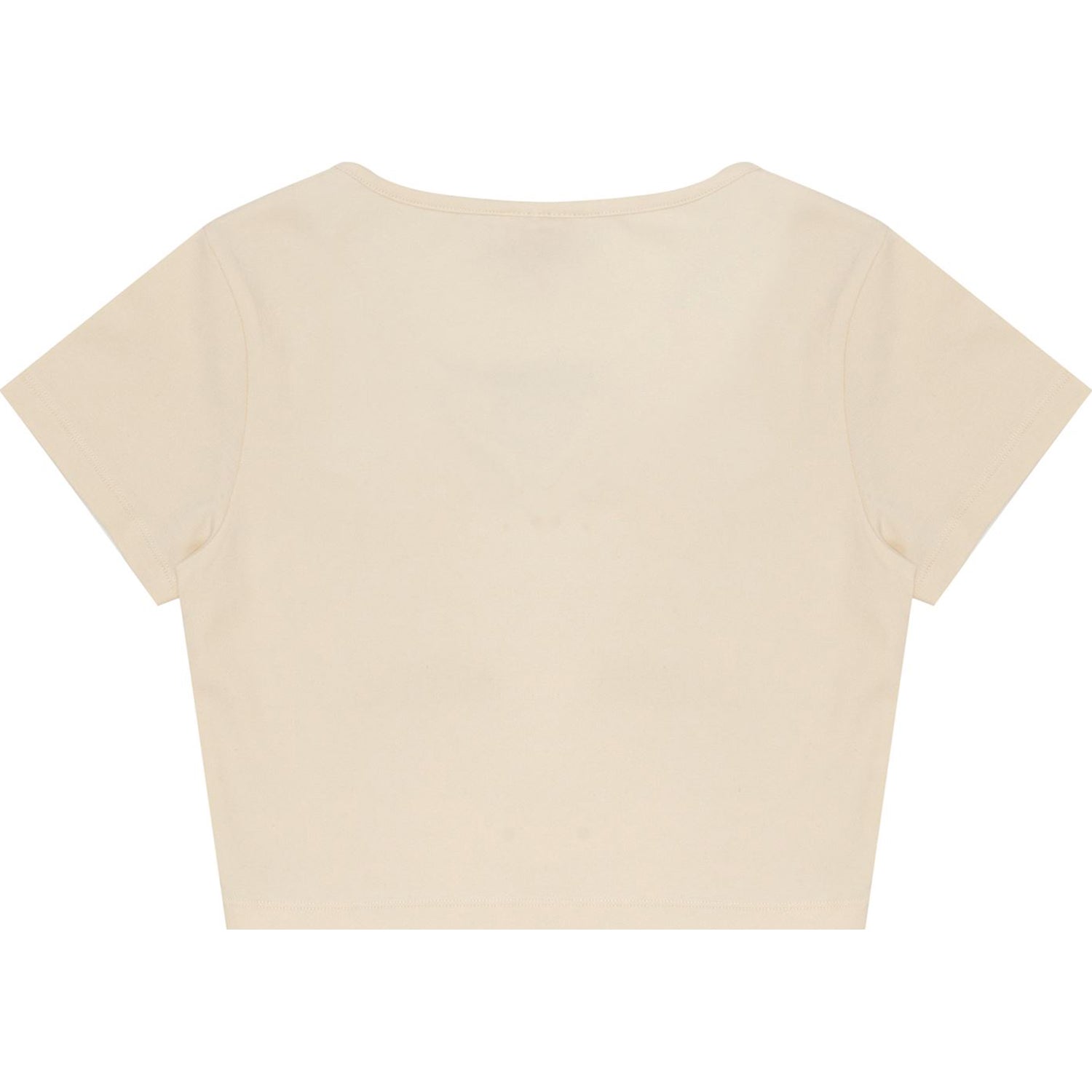 APEE HERT SHAPE METAL RING CROP TOP LADIES
